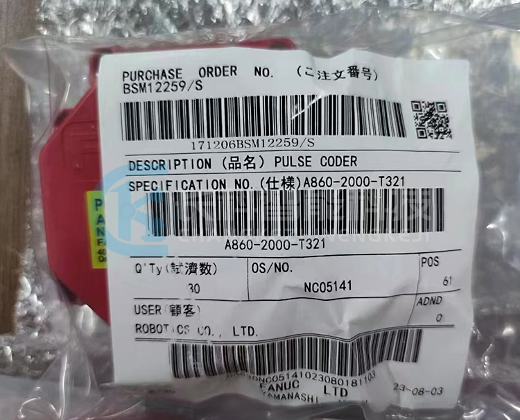 發那科伺服電機編碼器A860-2000-T321 &alpha;iA1000